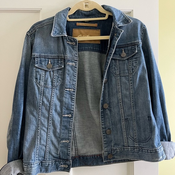 Eddie Bauer Jackets & Blazers - Eddie Bauer Light Blue Denim Jacket